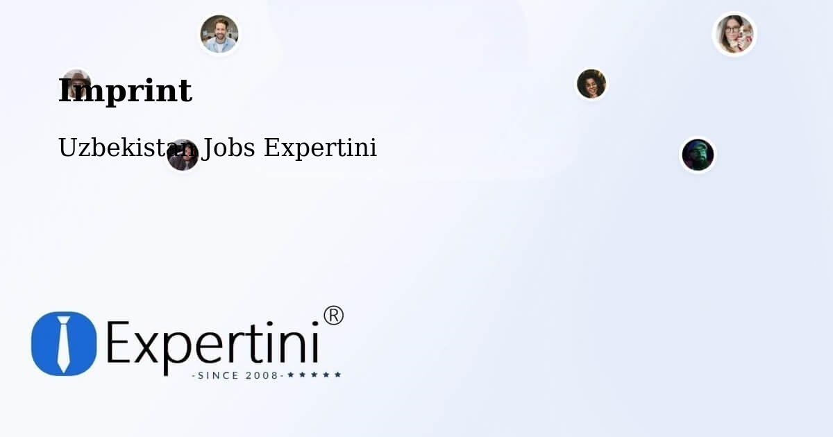 Imprint – Chortoq - Uzbekistan Jobs Expertini