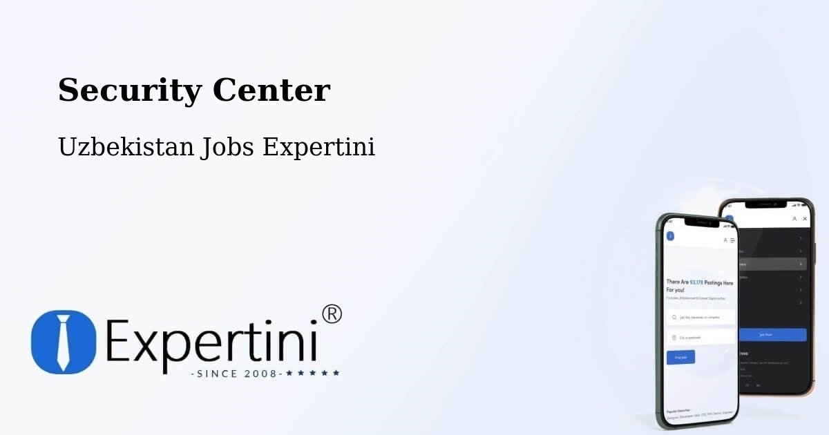 Security & Compliance – Chortoq - Uzbekistan Jobs Expertini